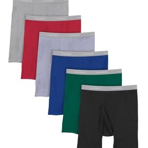 NWT Hanes 10 Pack Tagless Boxer Briefs